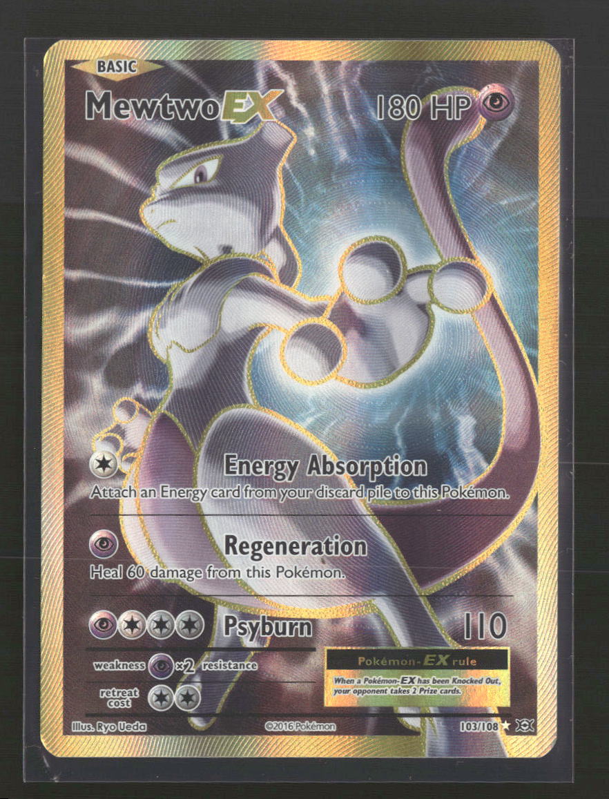 XY - Evolutions Mewtwo EX (Full Art) #103/108