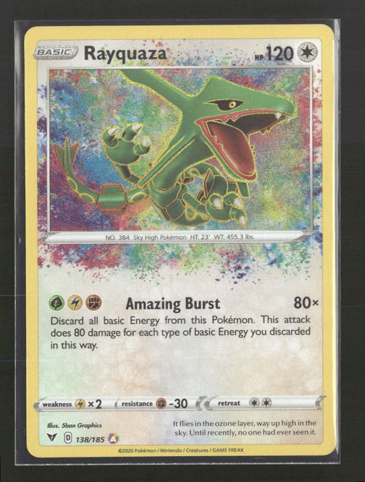SWSH04: Vivid Voltage Rayquaza #138/185