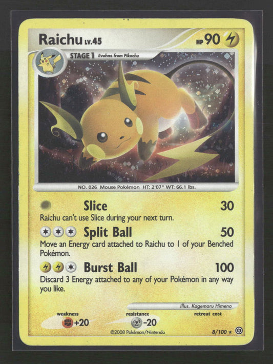 Stormfront Raichu #8/100