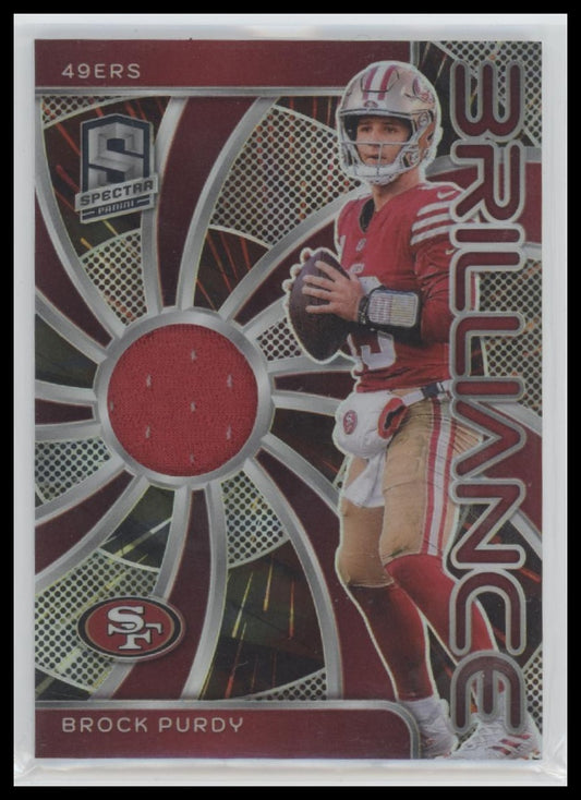 2024 Panini Spectra Brilliance Hyper Brock Purdy #/60 #BRI-BPY