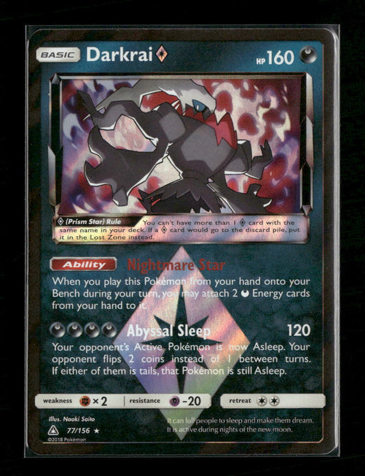 SM - Ultra Prism Darkrai Prism Star #77/156