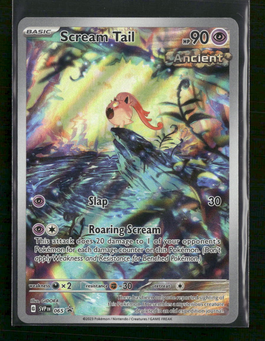 SV: Scarlet & Violet Promo Cards Scream Tail #065