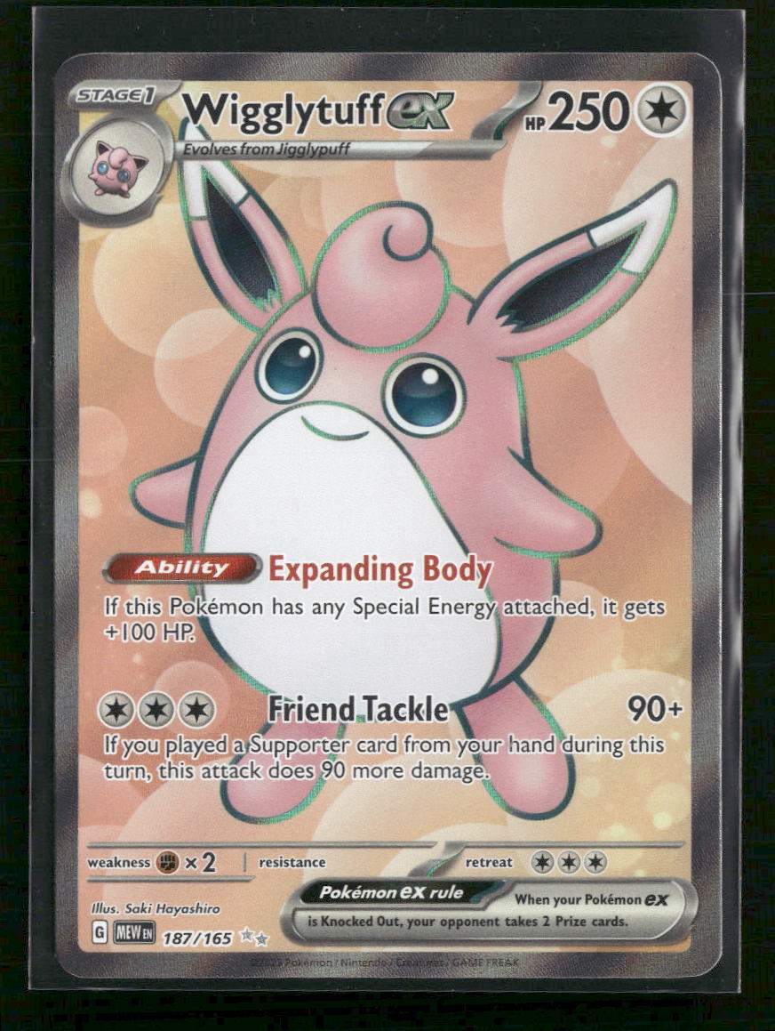 SV: Scarlet & Violet 151 Wigglytuff ex #187/165