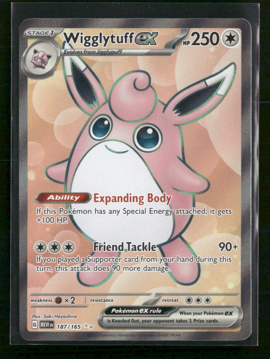 SV: Scarlet & Violet 151 Wigglytuff ex #187/165
