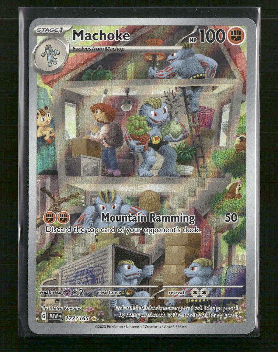 SV: Scarlet & Violet 151 Machoke #177/165