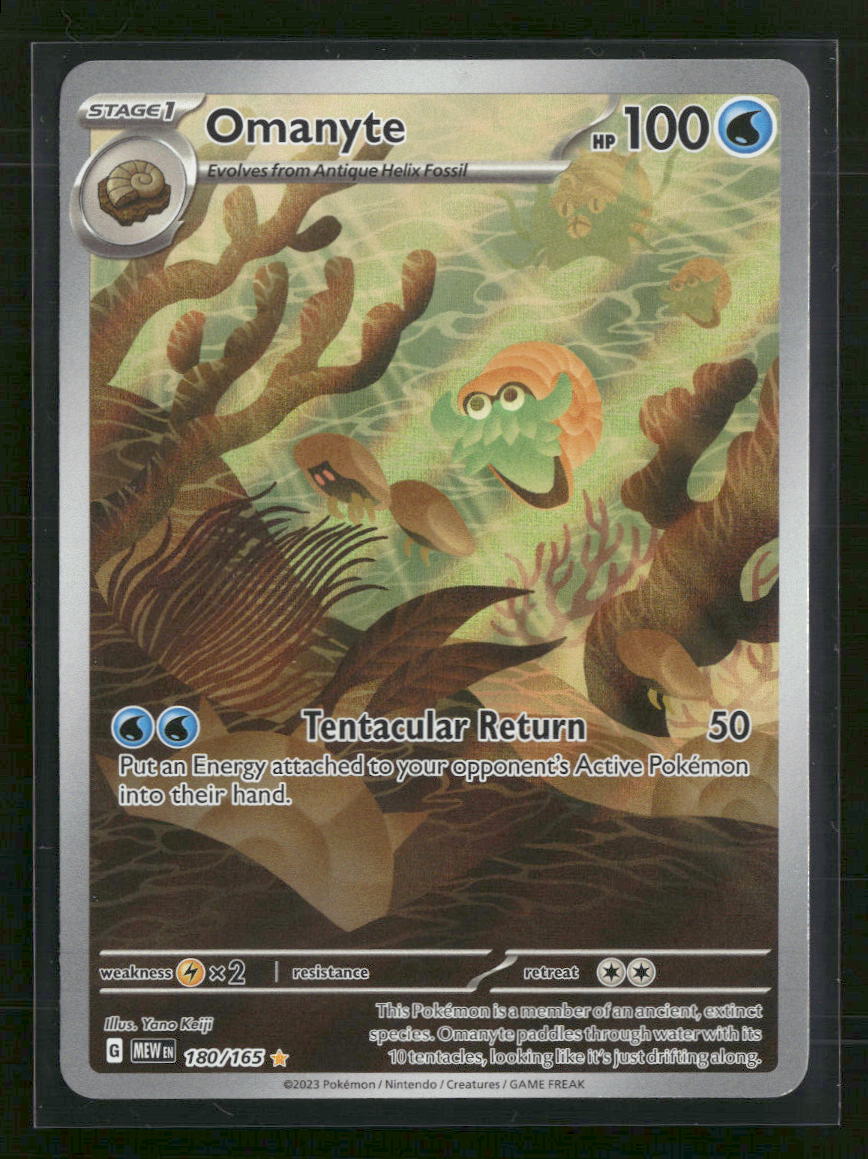 SV: Scarlet & Violet 151 Omanyte #180/165