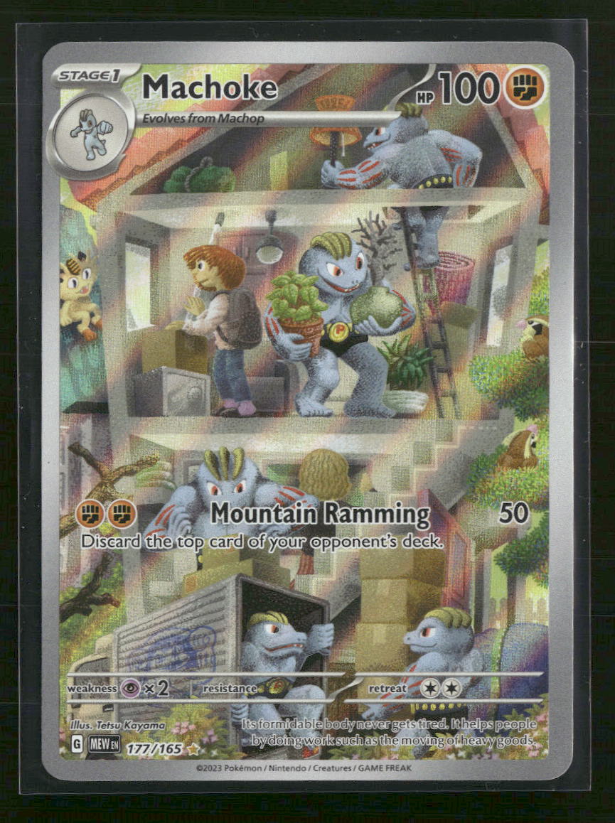 SV: Scarlet & Violet 151 Machoke #177/165