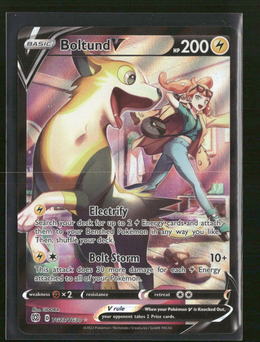 SWSH09: Brilliant Stars Trainer Gallery Boltund V #TG13/TG30