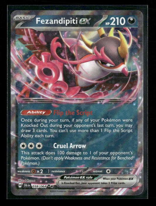 SV: Shrouded Fable Fezandipiti ex #038/064