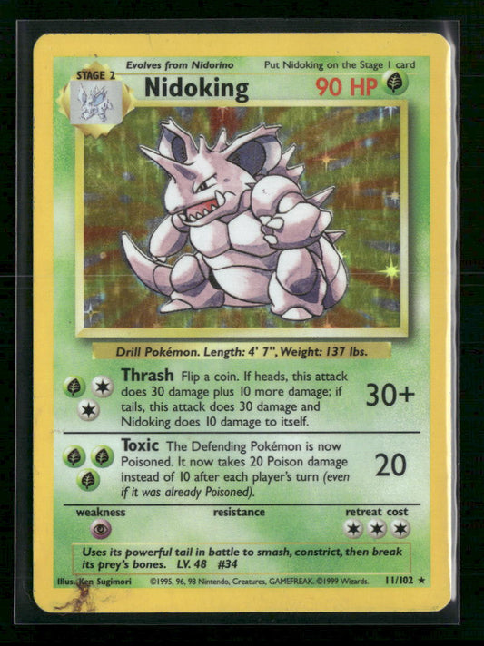 Base Set Nidoking #011/102