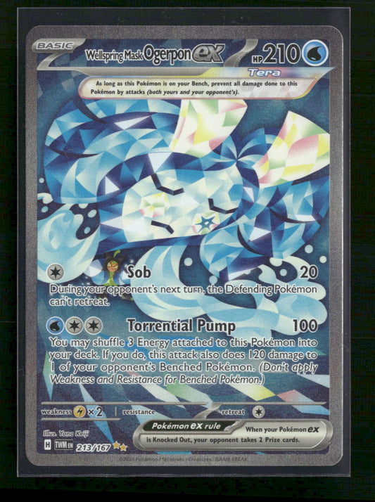 SV06: Twilight Masquerade Wellspring Mask Ogerpon ex #213/167