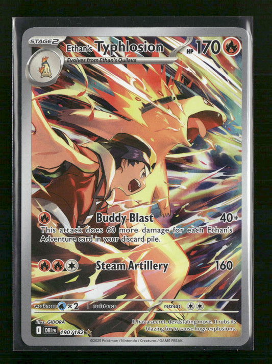 SV10: Destined Rivals Ethan's Typhlosion #190/182