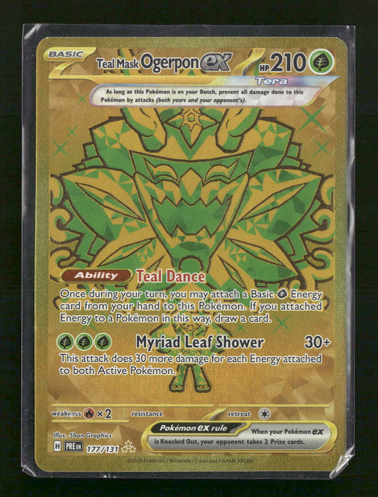 SV: Prismatic Evolutions Teal Mask Ogerpon ex #177/131