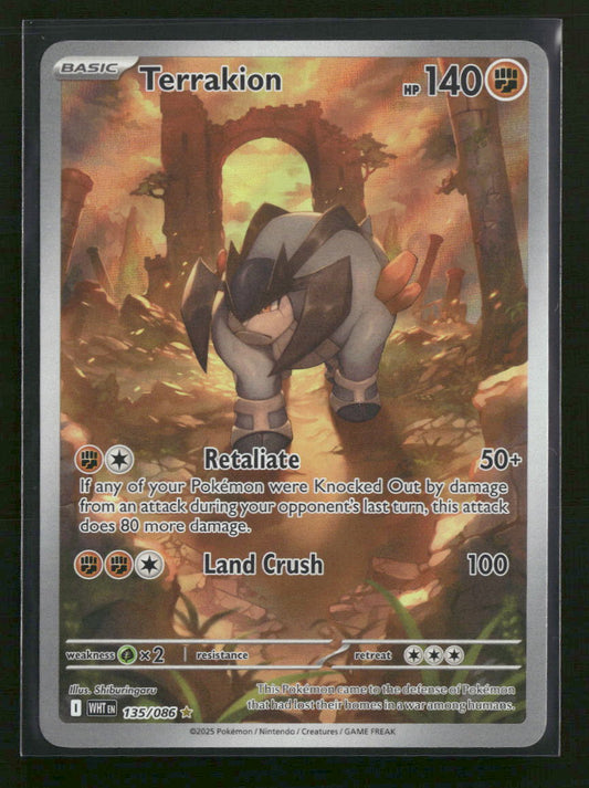 SV: White Flare Terrakion #135/086