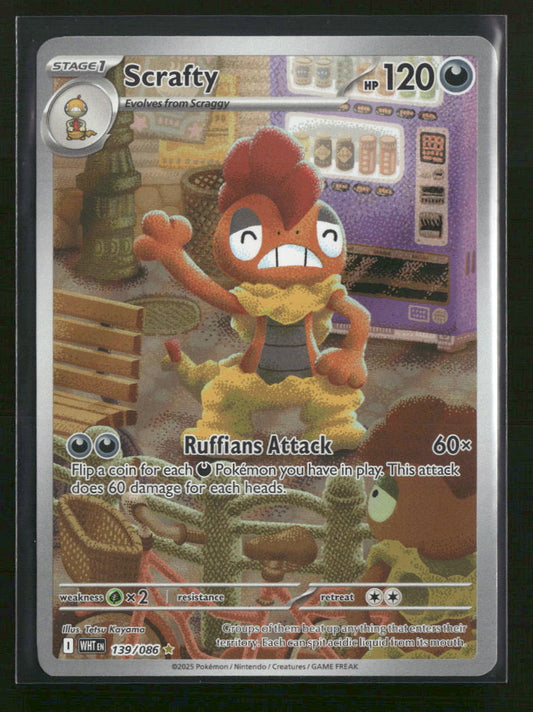SV: White Flare Scrafty #139/086