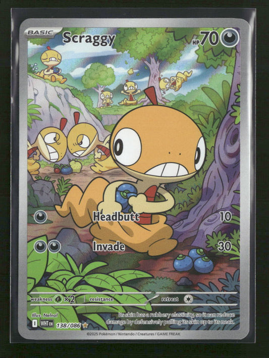 SV: White Flare Scraggy #138/086