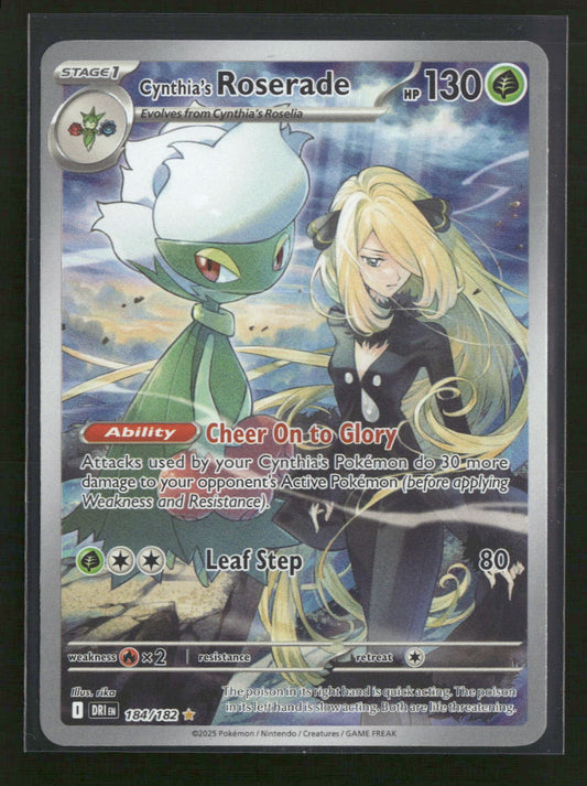 SV10: Destined Rivals Cynthia's Roserade #184/182