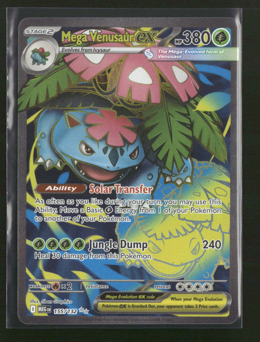 Mega Venusaur ex - 155/132 - ME01: Mega Evolution (MEG)
