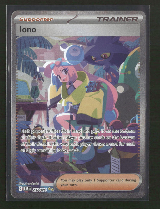 SV: Paldean Fates Iono #237/091