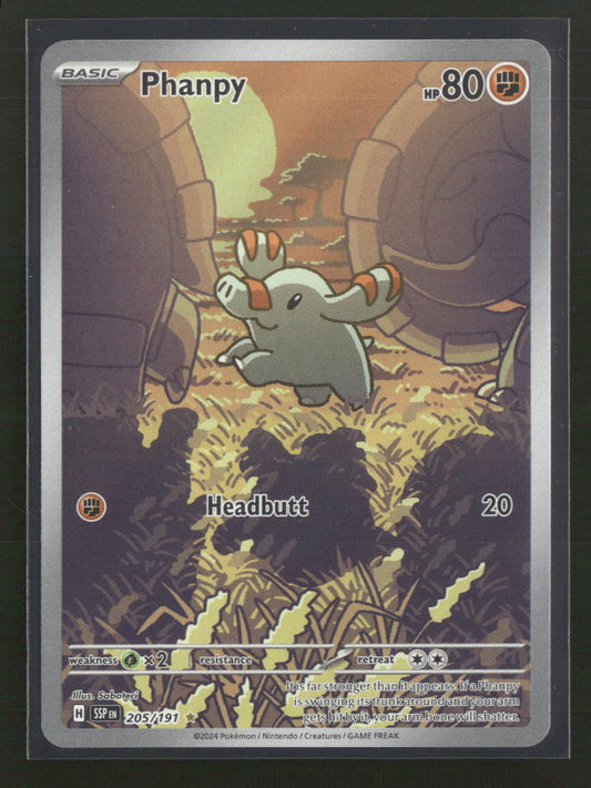 SV08: Surging Sparks Phanpy #205/191