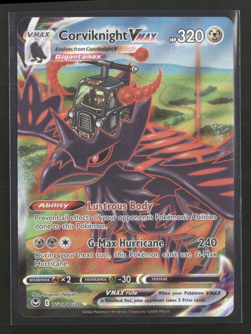SWSH12: Silver Tempest Trainer Gallery Corviknight VMAX #TG19/TG30