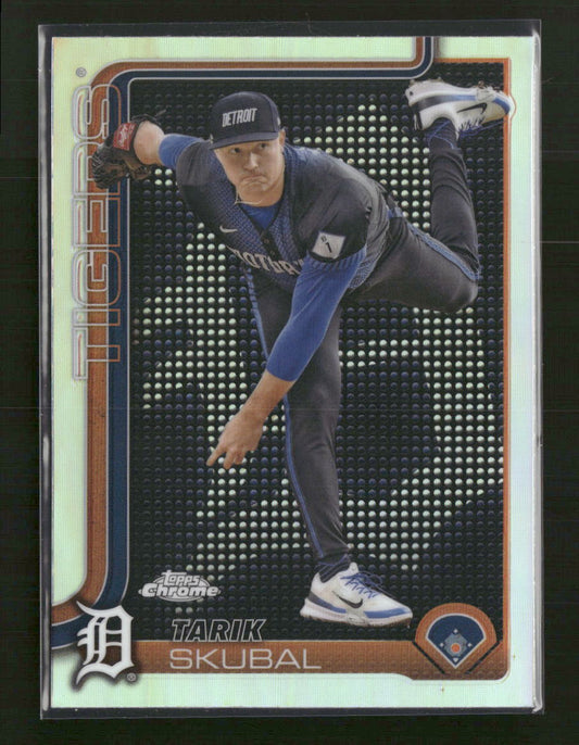 2025 Topps Chrome Lightboard Tarik Skubal #258