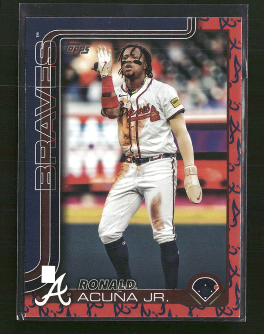 2025 Topps Team Color Border Ronald Acuña Jr. #207