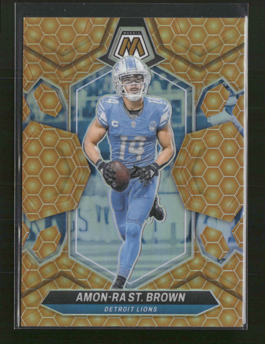 2024 Panini Mosaic Honeycomb Amon-Ra St. Brown #74