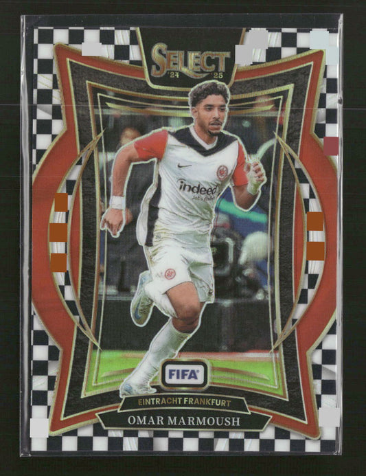 2024-25 Panini Select FIFA Checkerboard Omar Marmoush #32