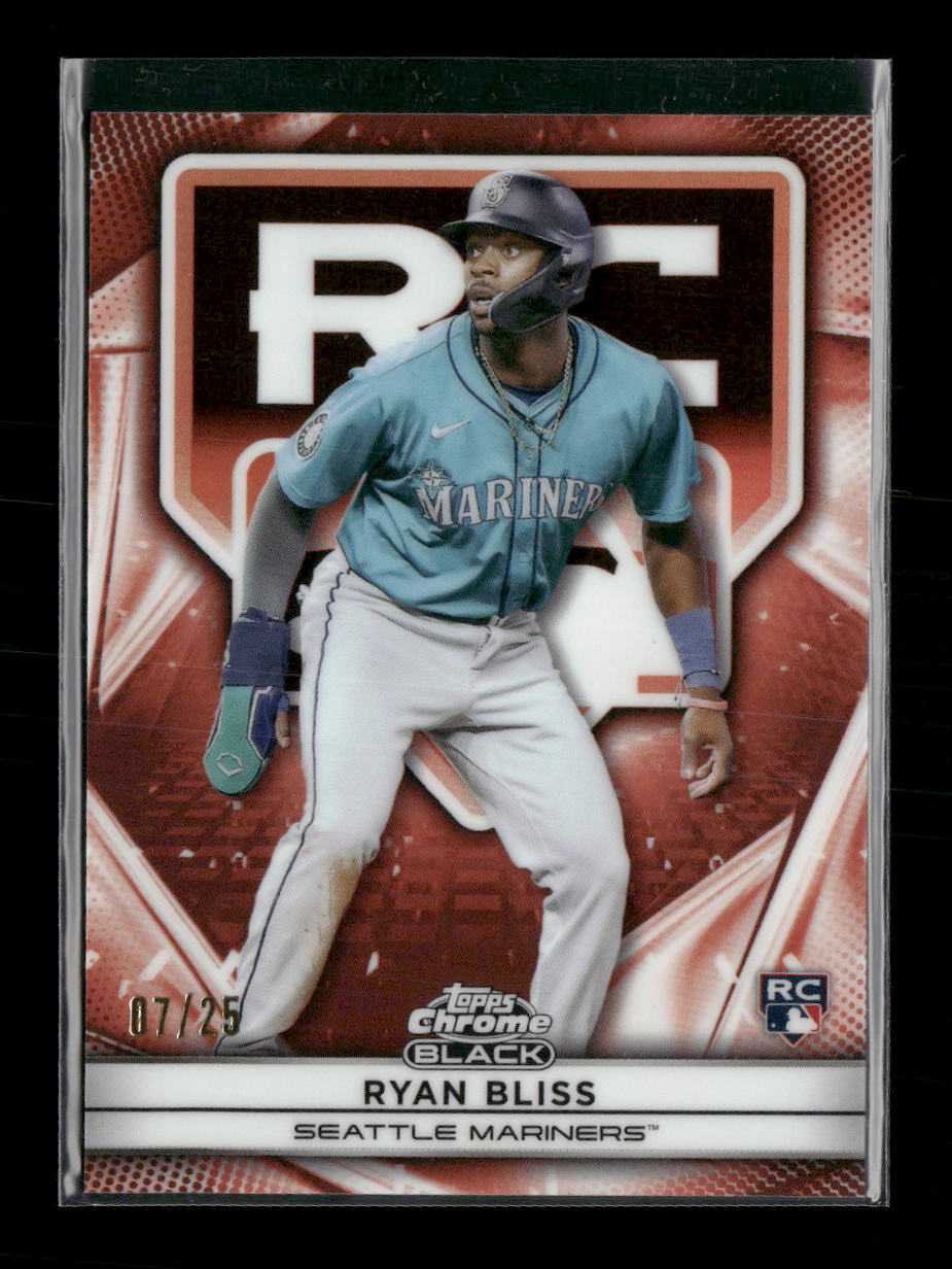 2025 Topps Chrome Black Ryan Bliss Rookie Variation #/25