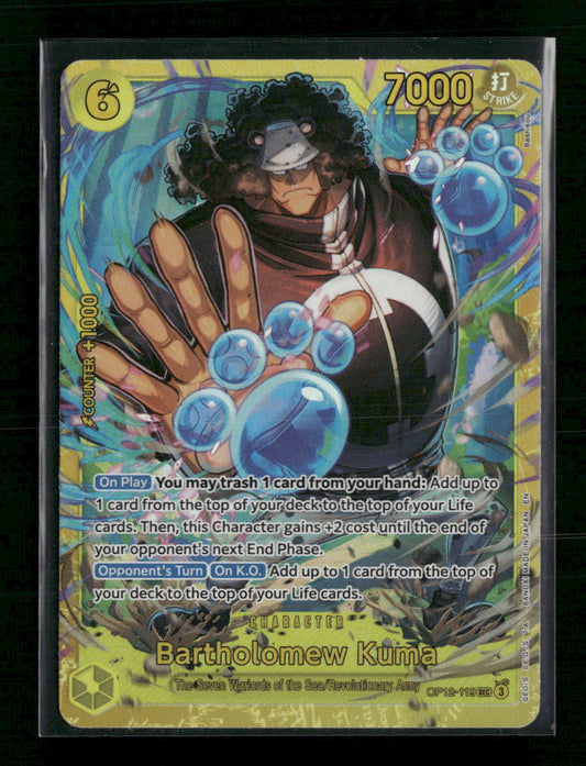 Legacy of the Master Bartholomew Kuma #OP12-119