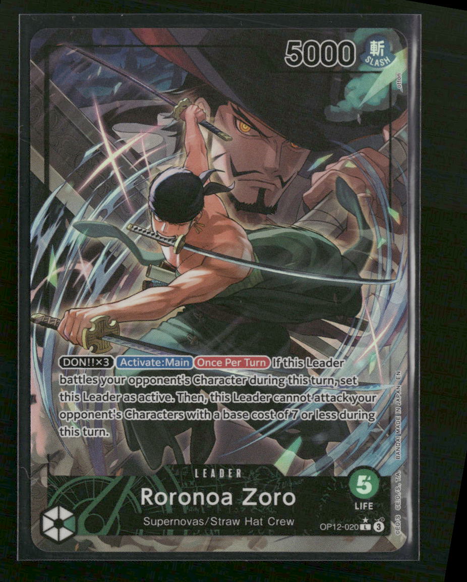 Legacy of the Master Roronoa Zoro (020) (Alternate Art) #OP12-020
