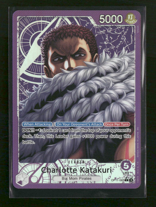 A Fist of Divine Speed Charlotte Katakuri (062) (Alternate Art) #OP11-062