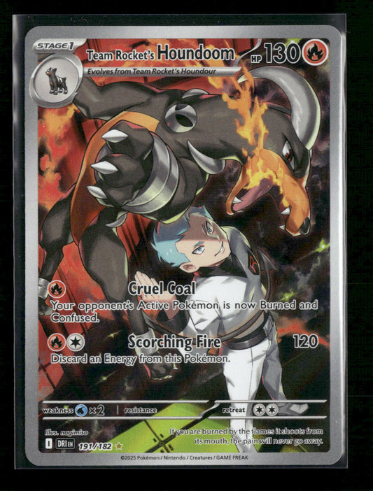 SV10: Destined Rivals Team Rocket's Houndoom #191/182