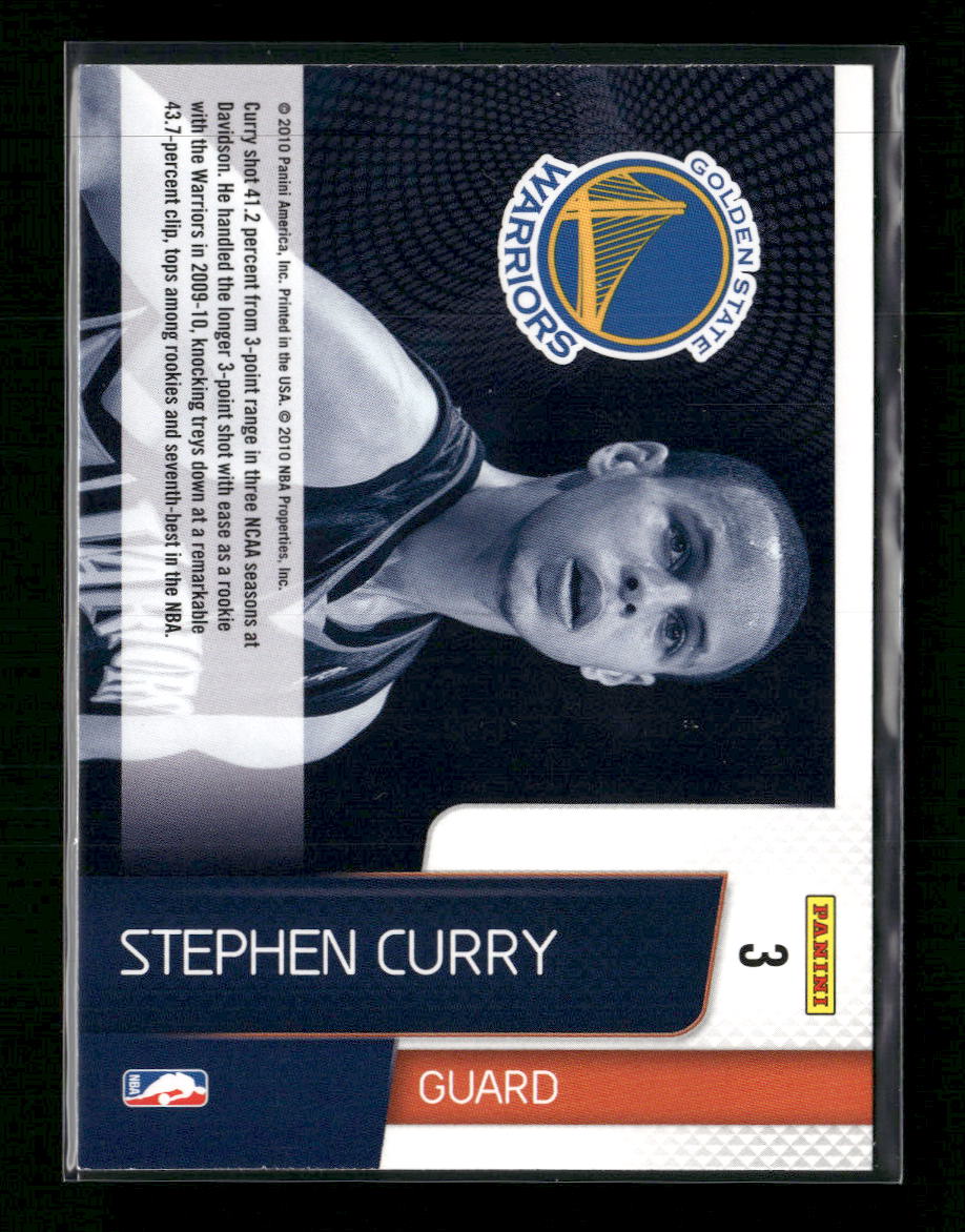 2010-11 Panini Prestige Super Sophs Stephen Curry #3