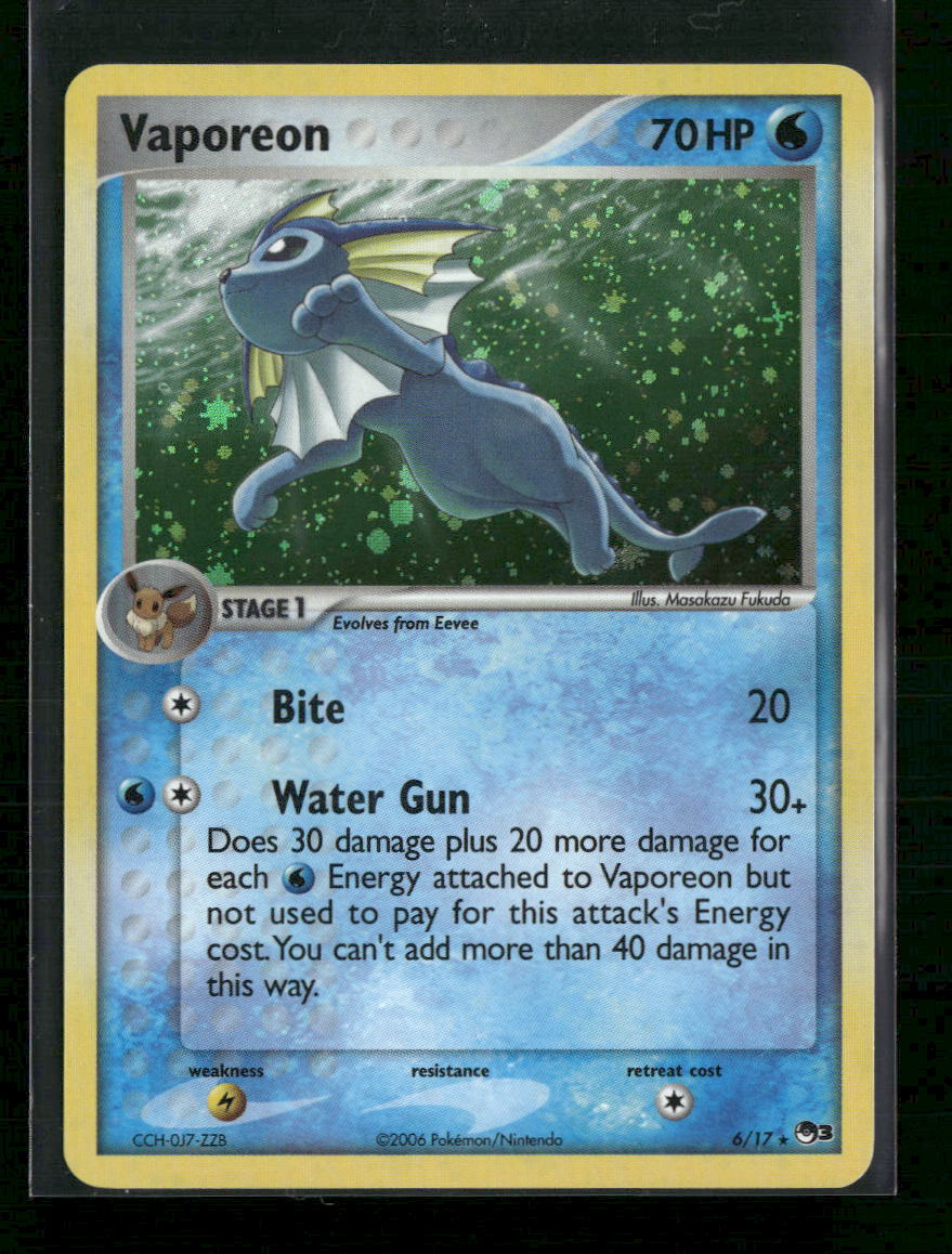 POP Series 3 Vaporeon #006/017