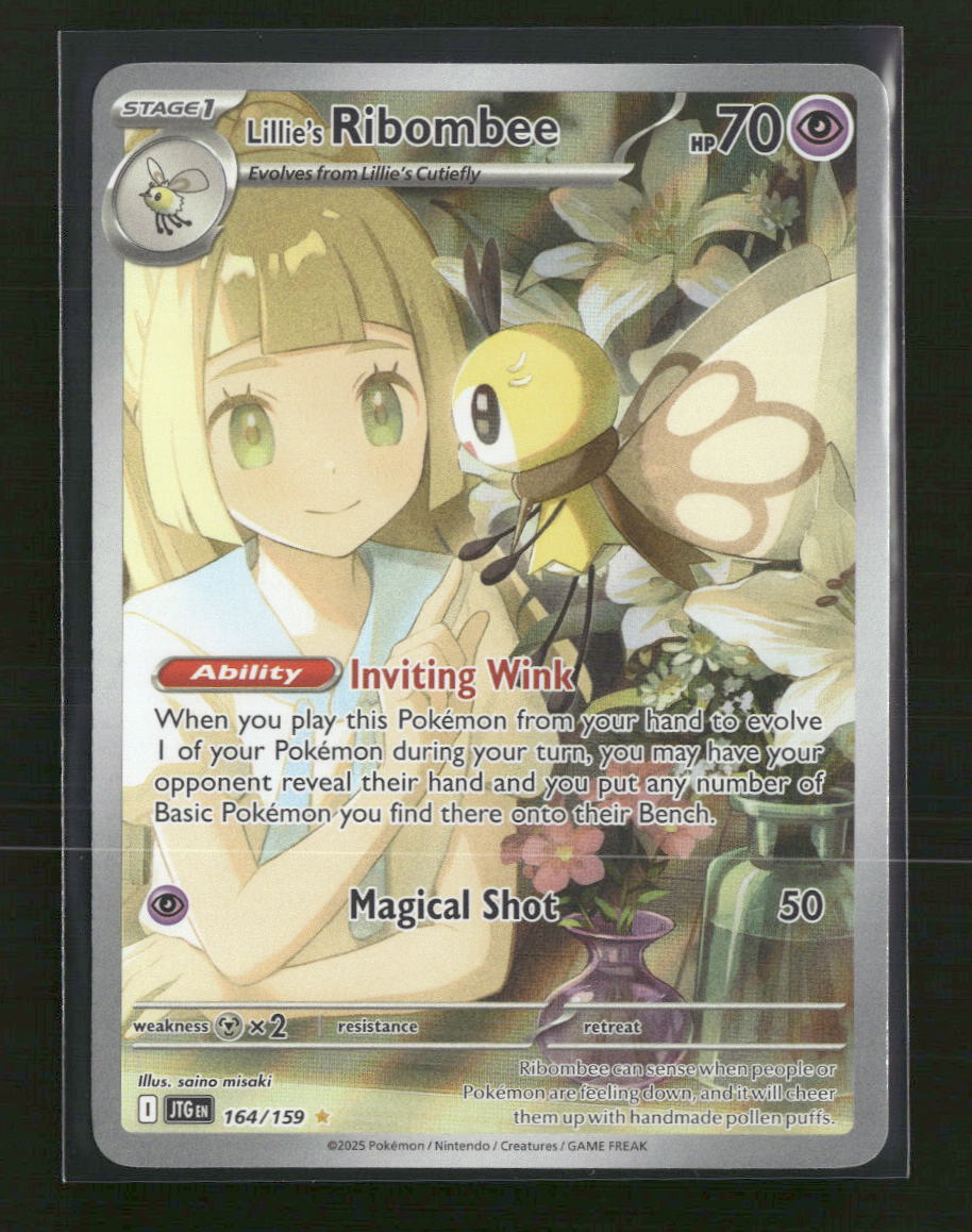 SV09: Journey Together Lillie's Ribombee #164/159