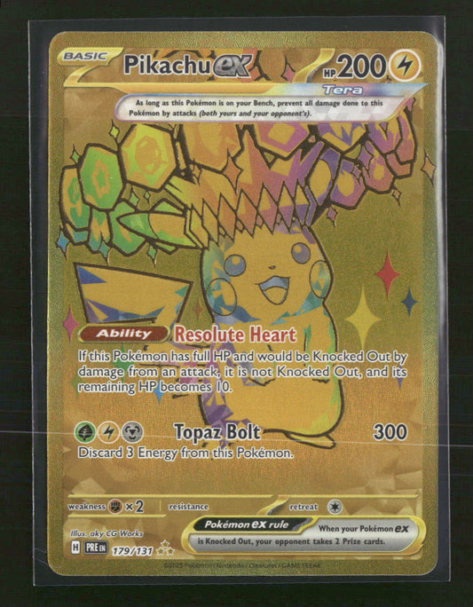 SV: Prismatic Evolutions Pikachu ex #179/131
