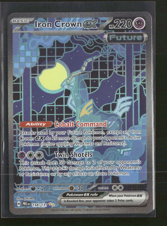 SV: Prismatic Evolutions Iron Crown ex #158/131