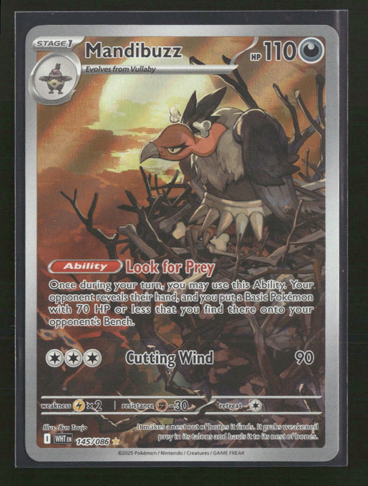 SV: White Flare Mandibuzz #145/086