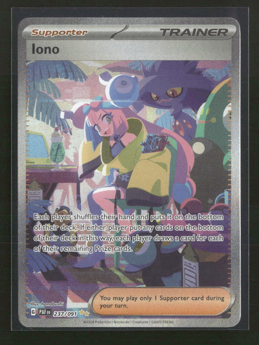 SV: Paldean Fates Iono #237/091