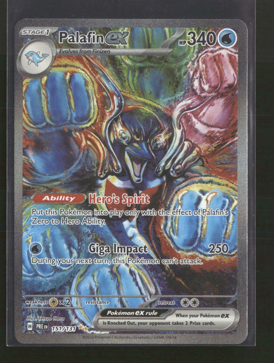SV: Prismatic Evolutions Palafin ex #151/131