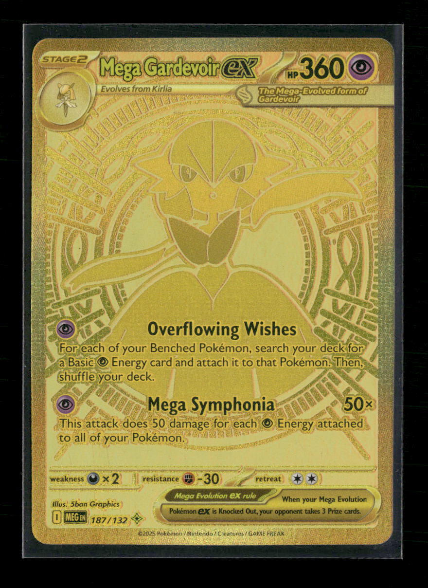ME01: Mega Evolution Mega Gardevoir ex #187/132