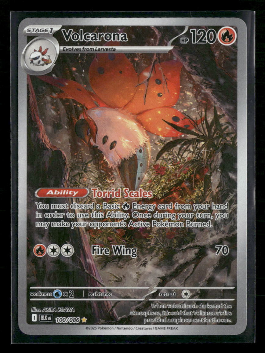 SV: Black Bolt Volcarona #100/086