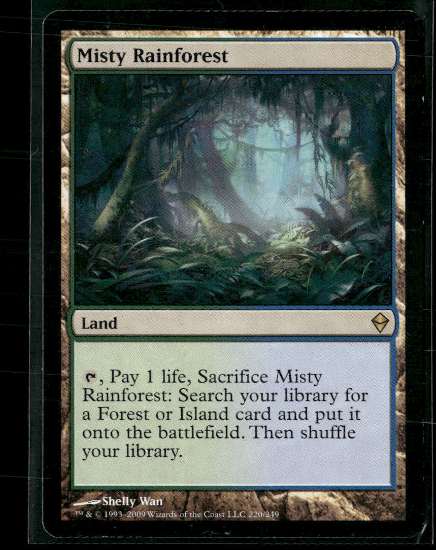 Zendikar Misty Rainforest #220