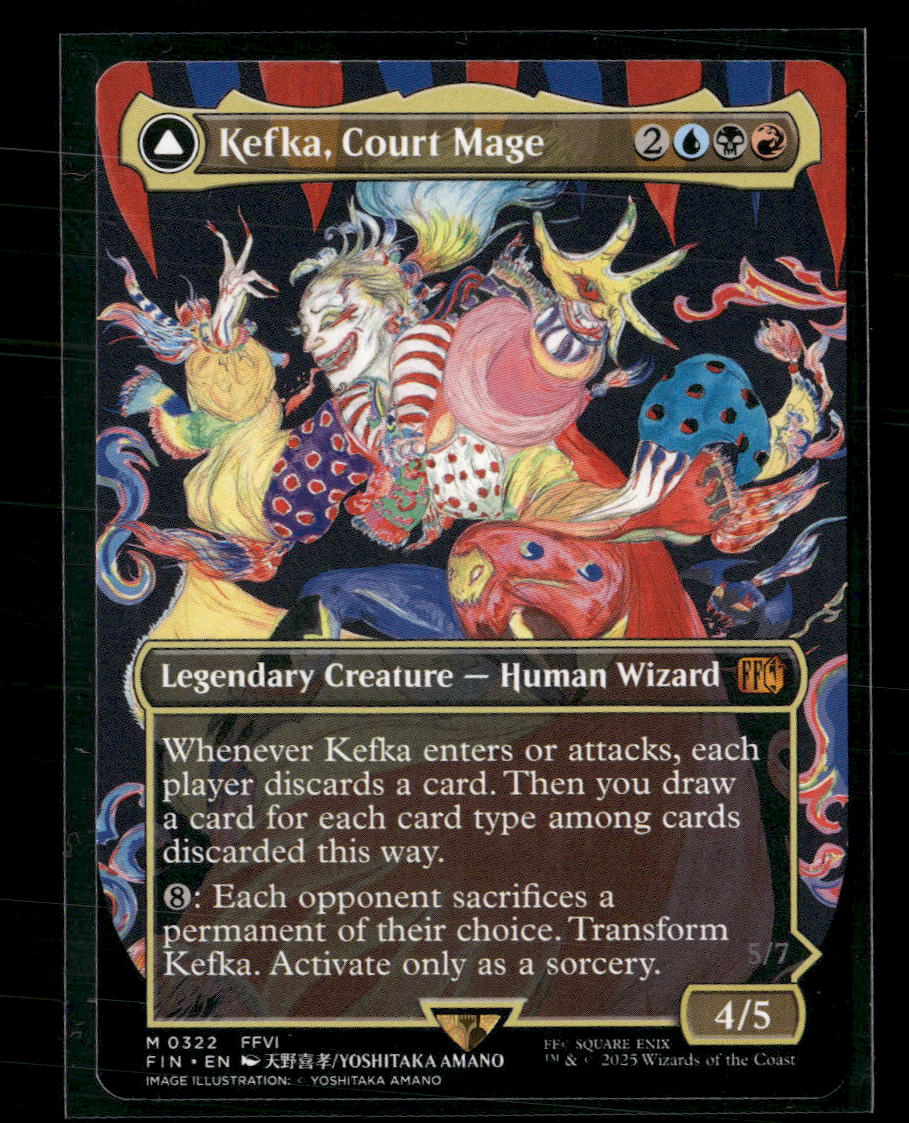 FINAL FANTASY Kefka, Court Mage (0322) (Borderless) #322