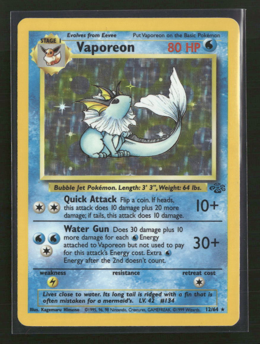 Jungle Vaporeon (12) #12/64