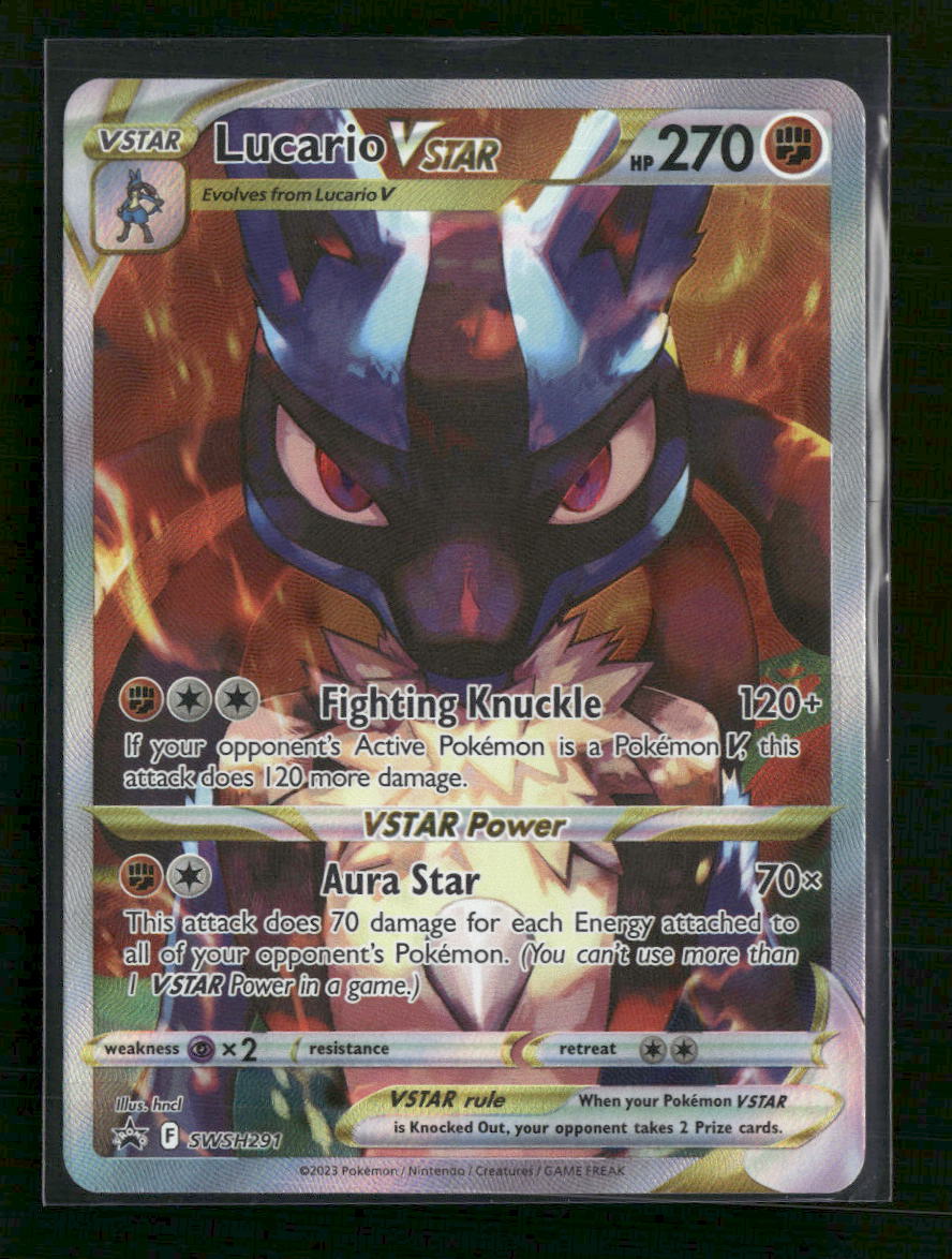 SWSH: Sword & Shield Promo Cards Lucario VSTAR #SWSH291