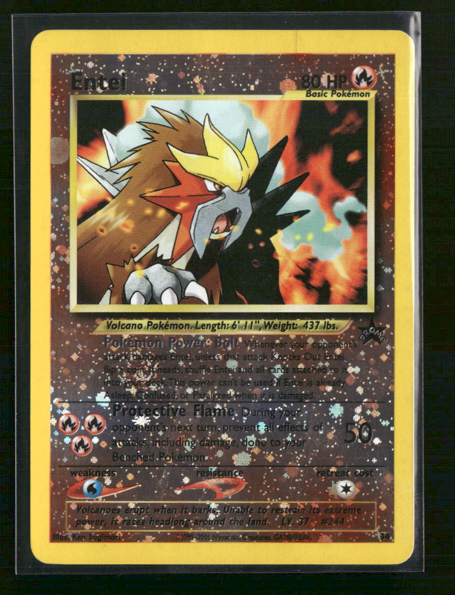WoTC Promo Entei #34/53
