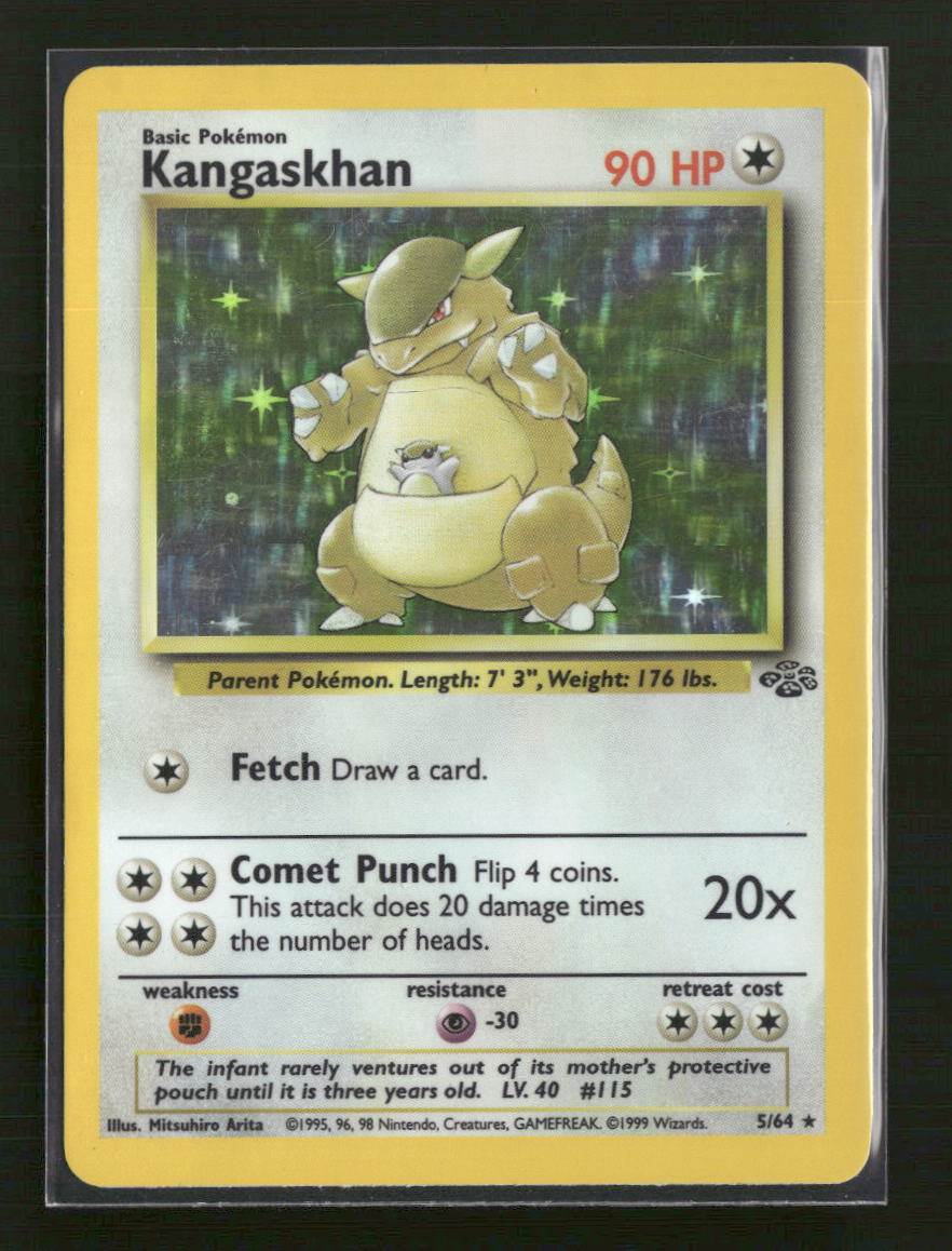 Jungle Kangaskhan (5) Unlimited Holofoil #05/64